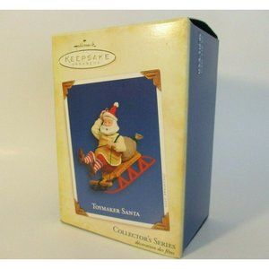 Hallmark Keepsake Ornament Toymaker Santa 6th sixth in the series 2005